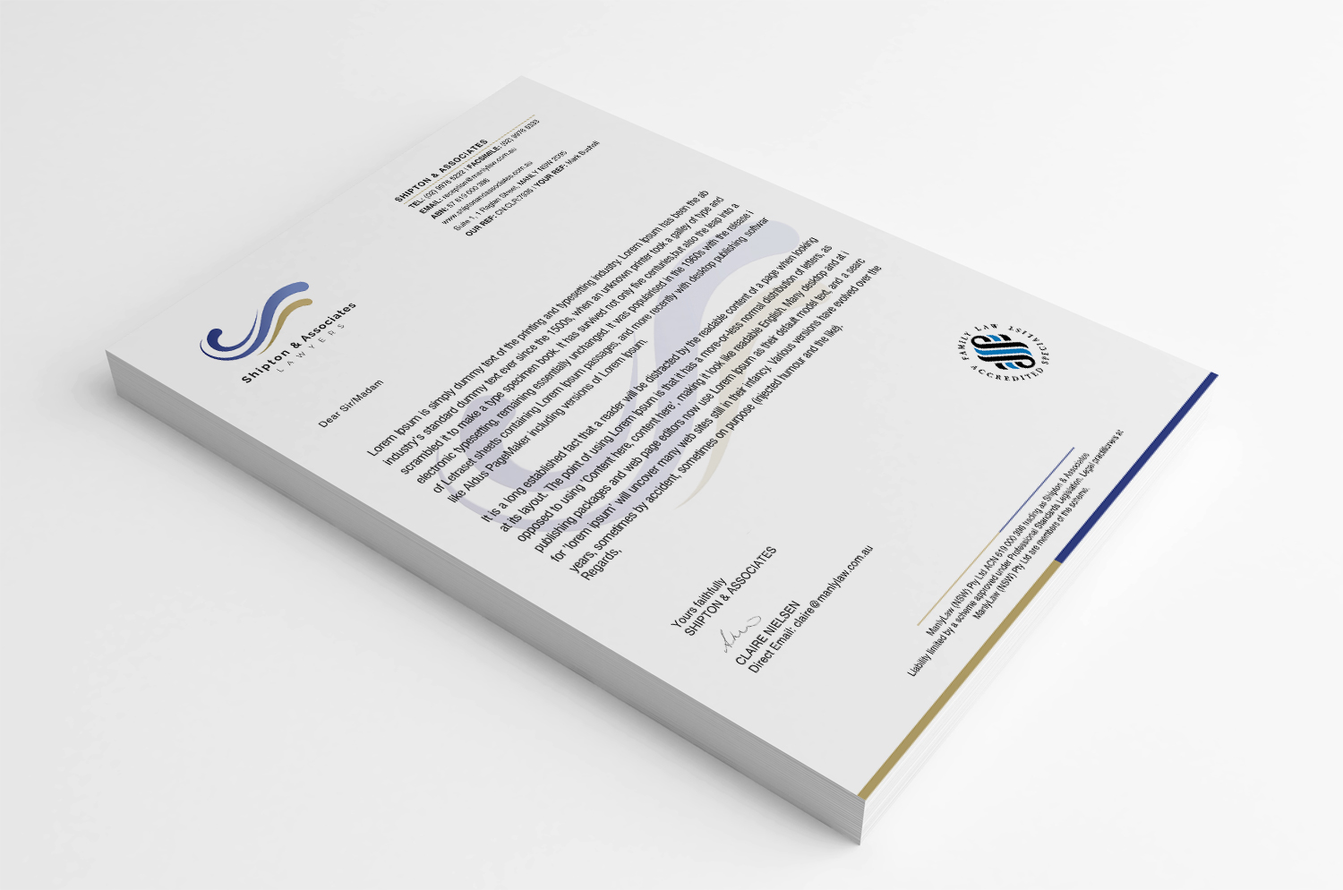 Letterhead Design by SL Designer for this project | Design #22549557