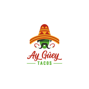 Ay Güey, Tacos | Logo-Design von Rusty Circle