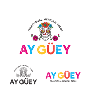 Ay Güey, Tacos | Logo-Design von Samantha Ward Design