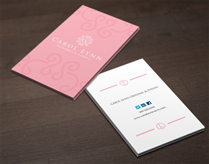 Carol Lynn Originals & Events business card | Business Card Design by Eggo May P