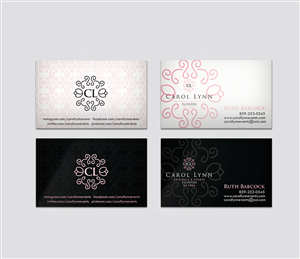 Carol Lynn Originals & Events business card | Business Card Design by IGlowCreationz