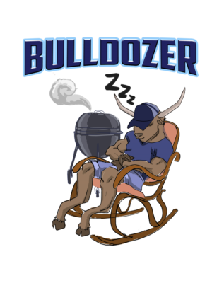 Sleeping Bull graphic needed - BullDozer | Grafik-Design von Nublan Ameram