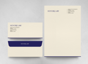 Stationery Design by chandrayaan.creative for Powers & Hovore | Design: #22552065