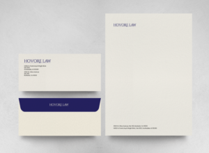 Stationery Design by chandrayaan.creative for Powers & Hovore | Design: #22552482