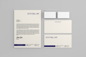 Stationery Design by SL Designer for Powers & Hovore | Design: #22554938