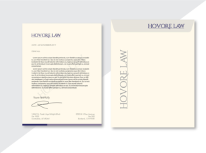 Stationery Design by zumur 2 for Powers & Hovore | Design #22550261