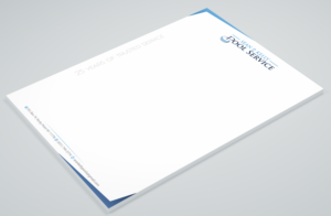 Letterhead Design by Petter Goms for Sean P. Kelly Pool Service | Design #22562176