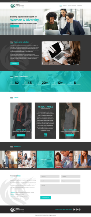 Web Design by Pointless Pixels India for this project | Design #22601996