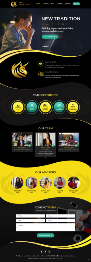 Web Design by pb for this project | Design #22578490