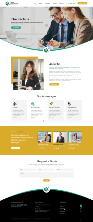 Web Design by Ved Web Services for this project | Design #22570334