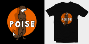 T-shirt Brand name: Poise | T-Shirt-Design von Tomi Ax