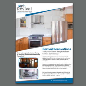 Kitchen Renovation in YOUR area | Flyer Design by Schöpfer