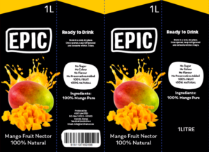 Epic mango tetra pak packaging design | Grafik-Design von Val brito