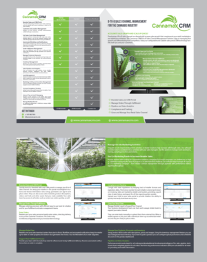 Brochure Design for B-to-B software company | Brochure Design by alex989