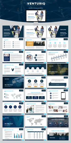 Need a powerpoint template for a technology company | PowerPoint-Design von Achiver