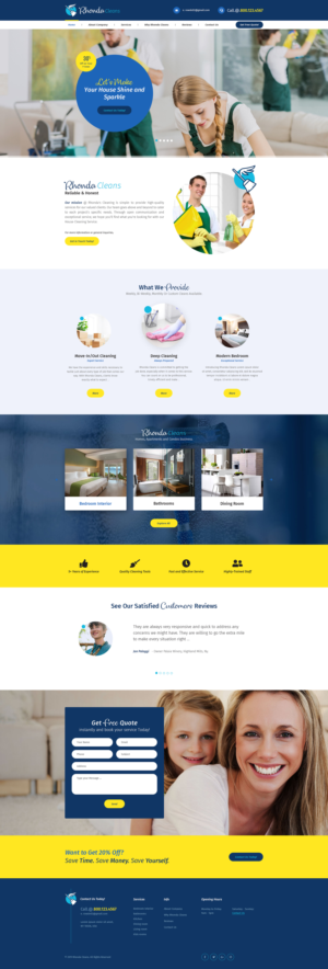 exciting cleaing project | Web Design by Ved Web Services