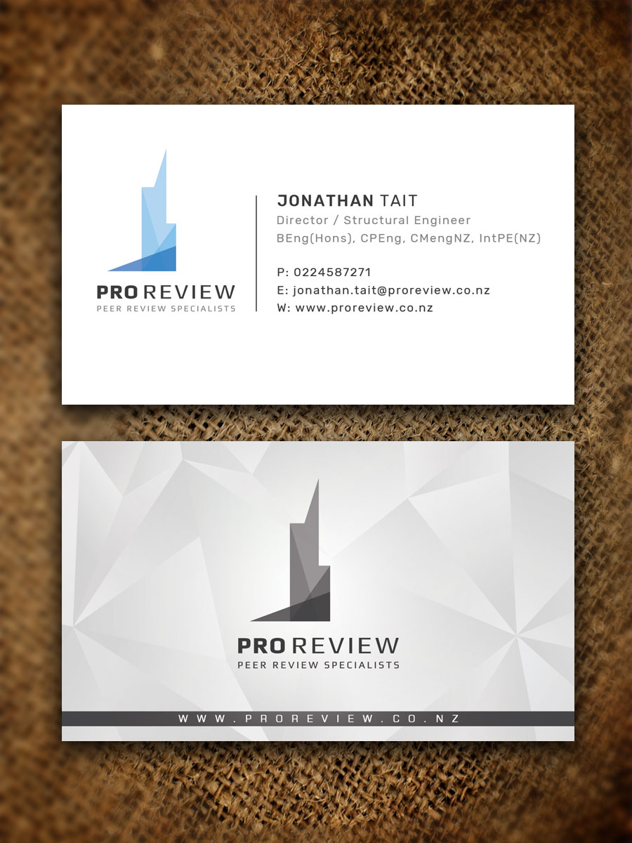 Business Card Design by Sandaruwan for Pro Review | Design #22599343