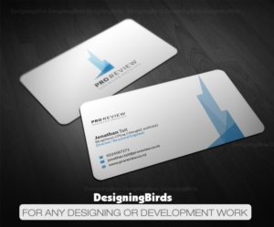 Business Card Design by Designing Birds for Pro Review | Design #22599977