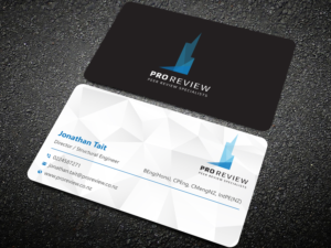 Visitenkarten-Design von Uttom 2 für Pro Review | Design: #22596279