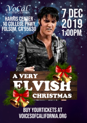 Flyer and Post Card Design  / A Very Elvis Christmas | Flyer Design by AnneWanjiku