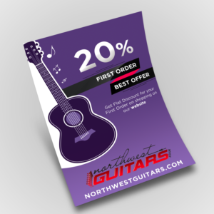 Flyer Design by Mediainfy for Northwest Guitars | Design #22611364