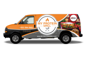 MPG delivery van wrap | Car Wrap Design by Czeh