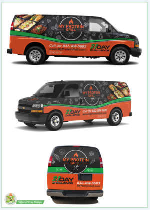 MPG delivery van wrap | Car Wrap Design by Azhoeck