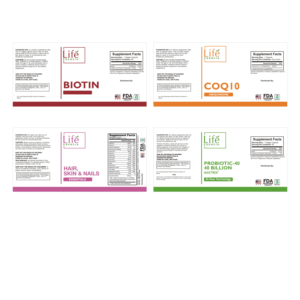 Life Esencia is a dietary supplement company and in need of label design for 4 products | Label Design by ammar_ed