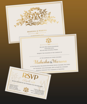 Wedding Invitation Card Design | Stationery Design by Kero