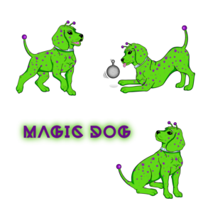 Magic Dog enterprise, needs a super natural dog character  | Figur-Design von borzoid