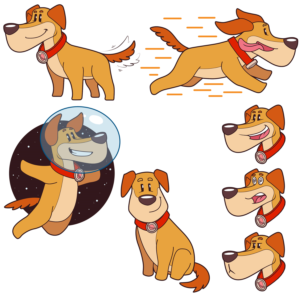 Magic Dog enterprise, needs a super natural dog character  | Figur-Design von Scelatio