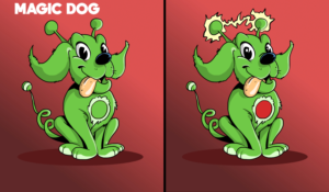 Magic Dog enterprise, needs a super natural dog character  | Figur-Design von Tomi Ax