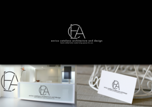 enrico catalano architecture and design | Logo Design by maria-kaz