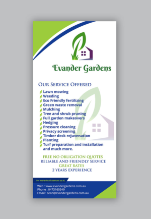 Gardener needs an exciting new flyer design. | Flyer Design by NILDesigns