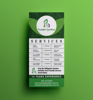 Gardener needs an exciting new flyer design. | Flyer Design by JK18