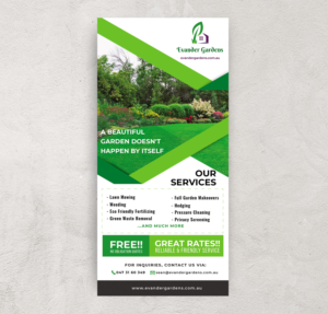 Gardener needs an exciting new flyer design. | Flyer Design by Madin