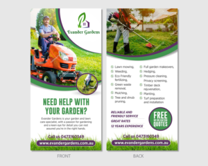 Gardener needs an exciting new flyer design. | Flyer Design by D Creative