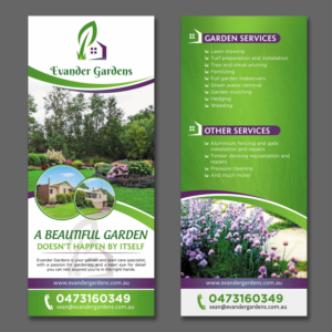 Gardener needs an exciting new flyer design. | Flyer Design by Schöpfer