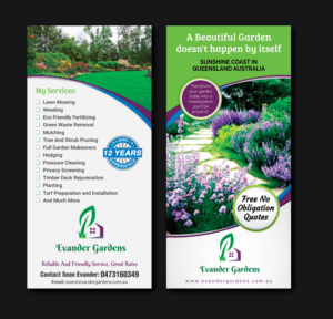 Gardener needs an exciting new flyer design. | Flyer Design by meet007