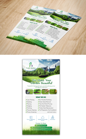 Gardener needs an exciting new flyer design. | Flyer Design by JanuXart