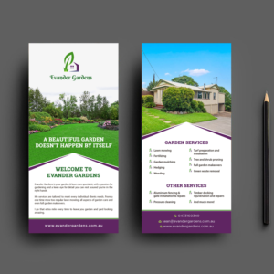 Gardener needs an exciting new flyer design. | Flyer Design by GraphicsGuru