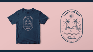 Surf Retail Tee Designs Please see examples attached | T-Shirt-Design von el_shekoo7