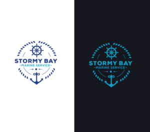 Stormy Bay Marine Service | Logo-Design von Graphicsbox