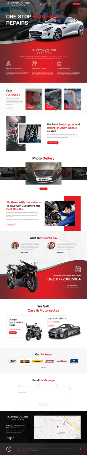  AUTOMOTIVE/ CAR REPAIRS / CRASH REPAIRS / PAINT SPRAYING AND PANEL BEATING | Web Design by Ved Web Services