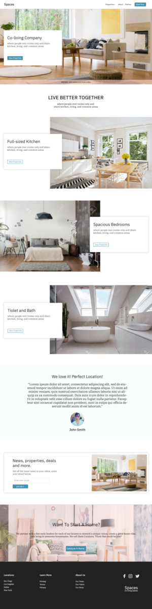 Web Design by noobita for this project | Design #22685399