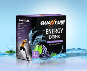 New flavour! New packaging for Quantum Energy Drink! | Packaging Design by SAI DESIGNS