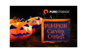 Pure Storage Halloween Imagery  | Flyer Design by Pinky 