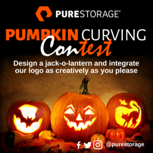 Pure Storage Halloween Imagery  | Flyer Design by AnneWanjiku