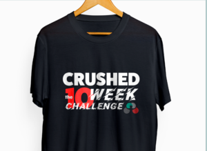 SPARK45 10 Week Challengers Tee Shirt | T-shirt Design by Val brito