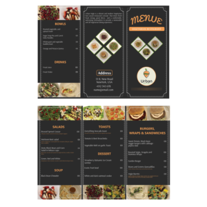 Menu Design by Muzahidulislam1 for The Next Idea | Design #22733982